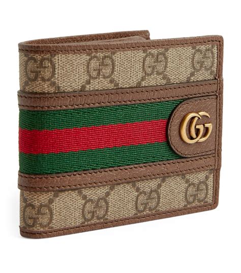 gucci wom bifold wallet|gucci men's wallet knockoff.